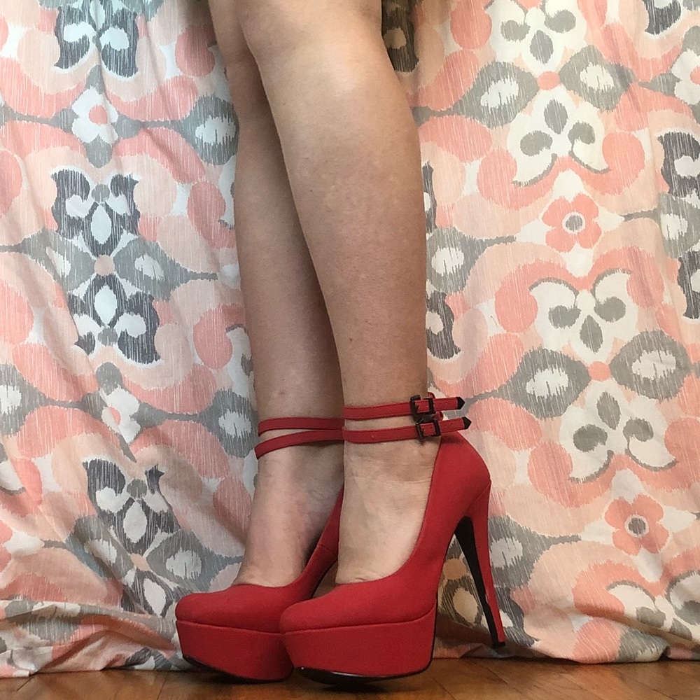 red stilettos OBO